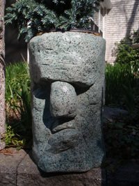 grumpy gus garden statue